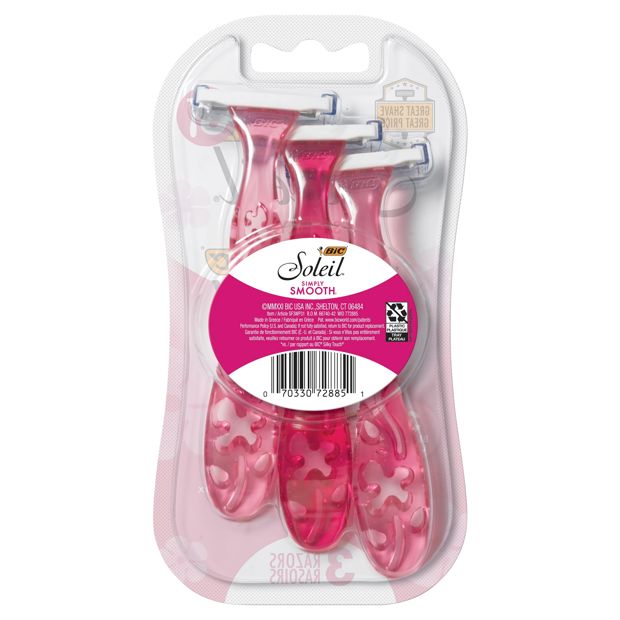 BIC Simply Soleil Razor - 3 Pack