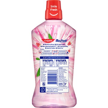 Colgate Max Fresh Mouthwash Watermelon Mint 1L