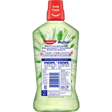 Colgate Max Fresh Mouthwash Mint Fusion 1L