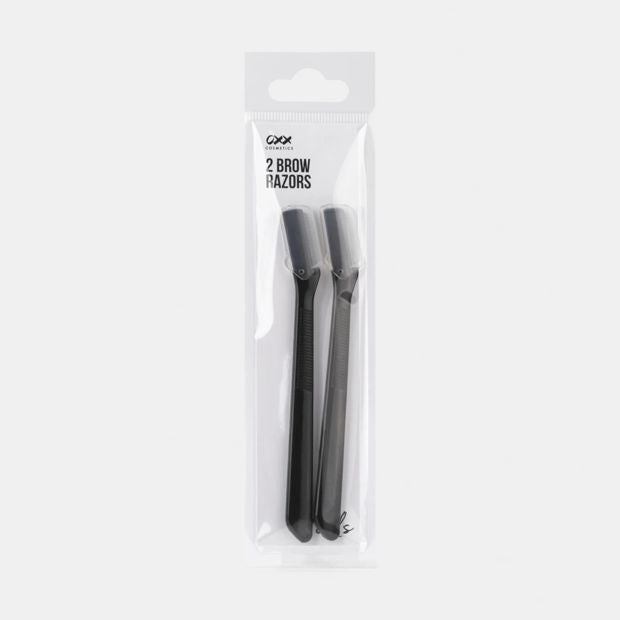 Eyebrow Razors, 2 Pack - OXX Cosmetics