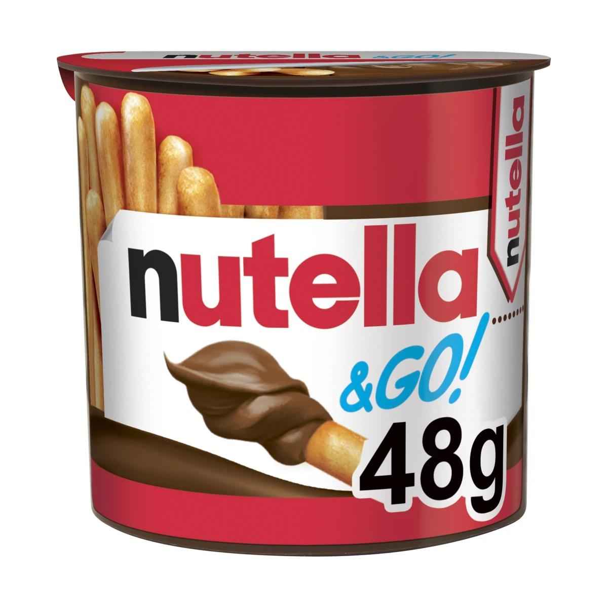 Nutella & Go Hazelnut Chocolate Spread with Breadsticks 48g