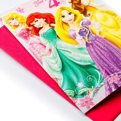 Hallmark Disney Princess Birthday Card - Age 4