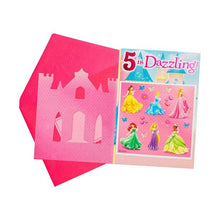 Hallmark Disney Princess Castle Birthday Card - Age 5