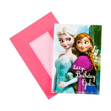 Frozen Birthday Card
