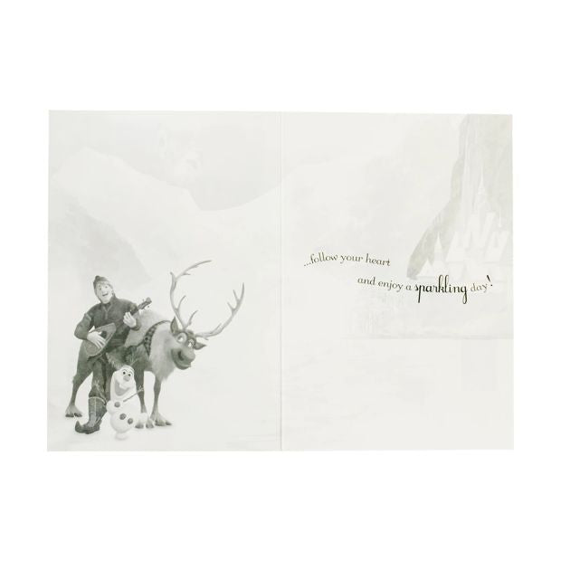 Frozen Birthday Card