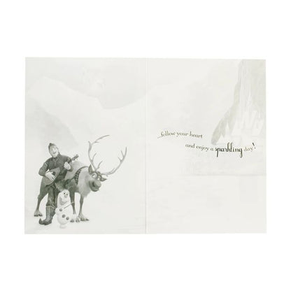 Frozen Birthday Card