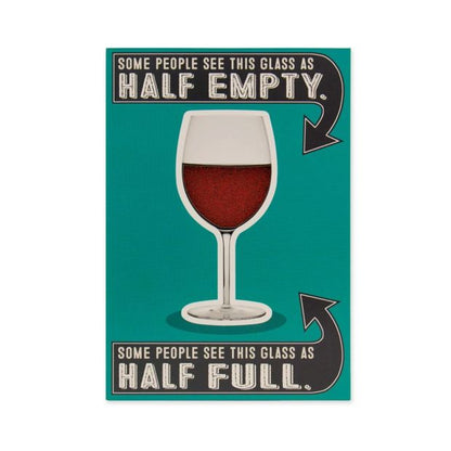 Connections from Hallmark Birthday Card - Wine Glass Refill