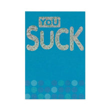 Connections from Hallmark Birthday Card - You Suck