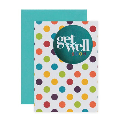 Connections from Hallmark Get Well Soon Card - Colourful Dots