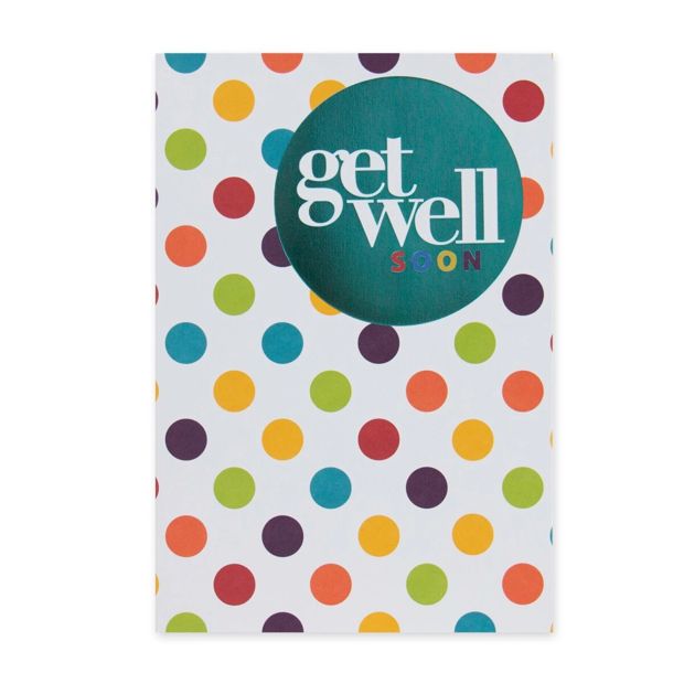 Connections from Hallmark Get Well Soon Card - Colourful Dots