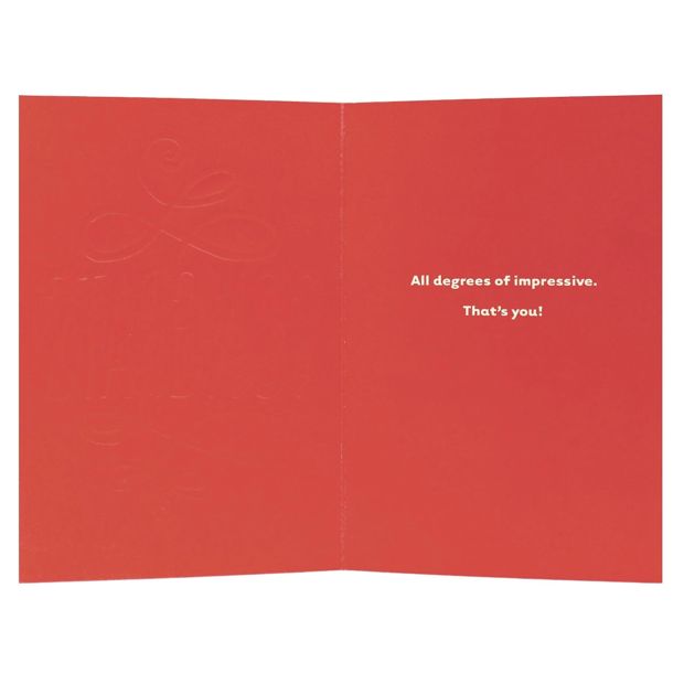 Connections from Hallmark Congratulations Card - Impressive!