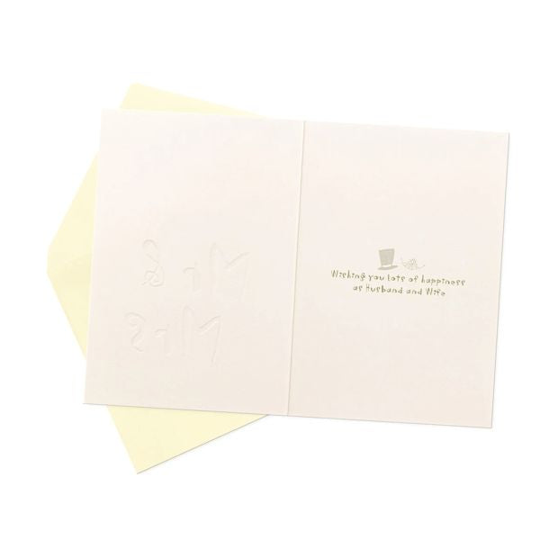 Hallmark Wedding Card - Mr & Mrs