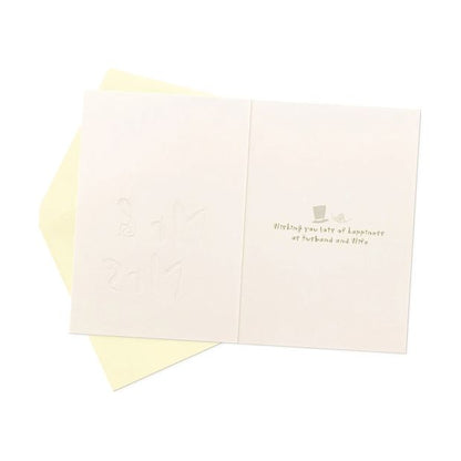 Hallmark Wedding Card - Mr & Mrs