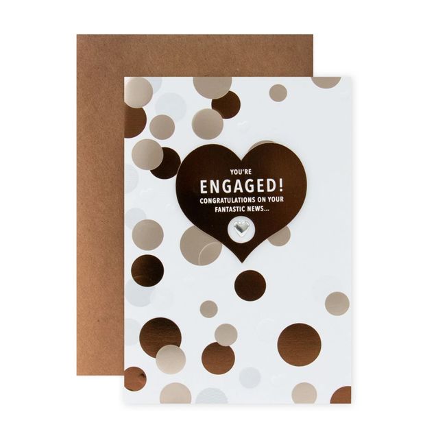 Connections from Hallmark Engagement Card - Very Happy Together