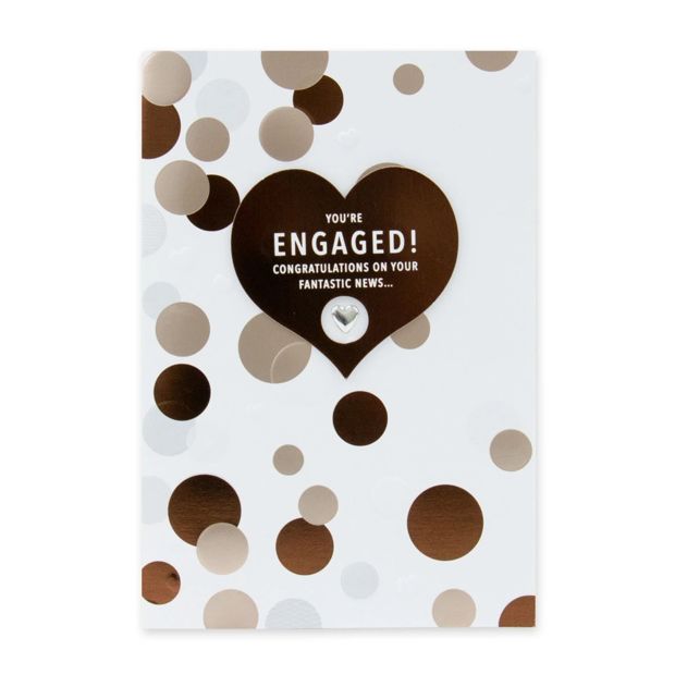 Connections from Hallmark Engagement Card - Very Happy Together