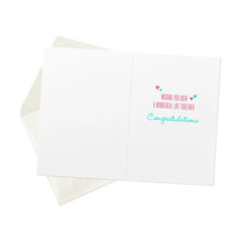 Hallmark Wedding Card - Heart Confetti