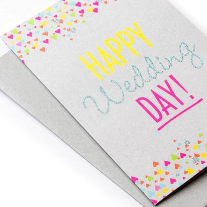 Hallmark Wedding Card - Heart Confetti
