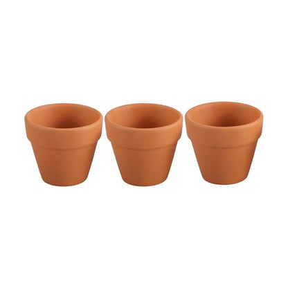 Mini Terracotta Pots, 3 Pack - Anko