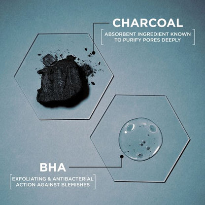 Garnier SkinActive PureActive Intensive 3-in-1 Anti-Blackhead Wash, Scrub and Mask 150ml - Charcoal