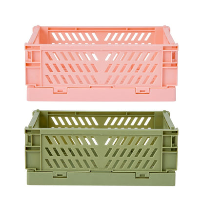 2 Pack Collapsible Containers - Pink and Green