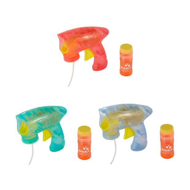 Light Up Bubbles Blaster, Assorted - Anko