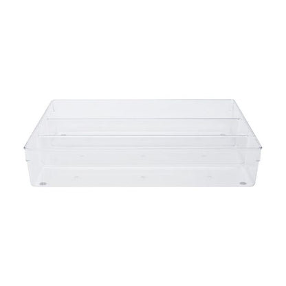 Clear Plastic Cutlery Tray for Drawer Organisation