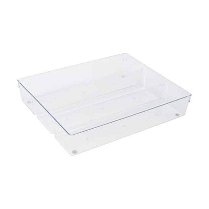 Clear Plastic Cutlery Tray for Drawer Organisation