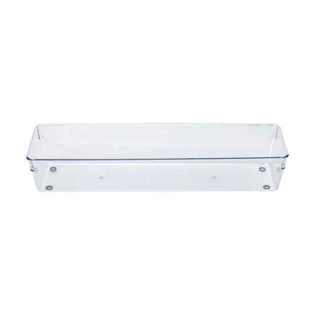 Large & Narrow Clear Drawer - Anko