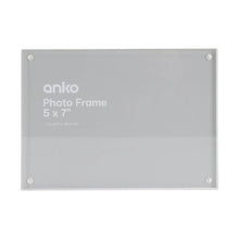 Acrylic Block Photo Frame, 5"x 7" - Anko
