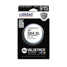Calidad HP 564 XL Ink Cartridges - 4 Pack