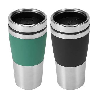 Double Wall Travel Mug, 450ml, Assorted - Anko