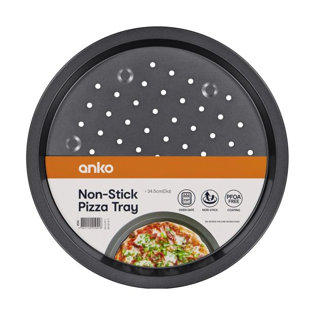 Non-Stick Pizza Tray  - Anko