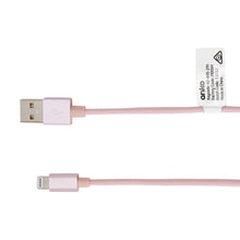 Lightning Cable, 2m Pink Rope - Anko