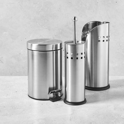 Stainless Steel Rubbish Bin, 3L - Anko
