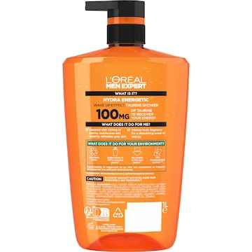 L'Oreal Paris Men Expert Hydra Energetic Shower Gel 1L