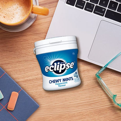 Wrigley's Eclipse Chewy Bottle Peppermint Flavour 93g