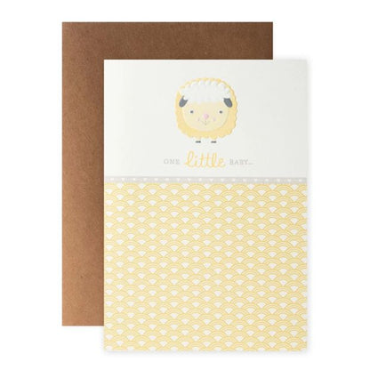 Connections from Hallmark New Baby Congratulations Card - Little Lamb