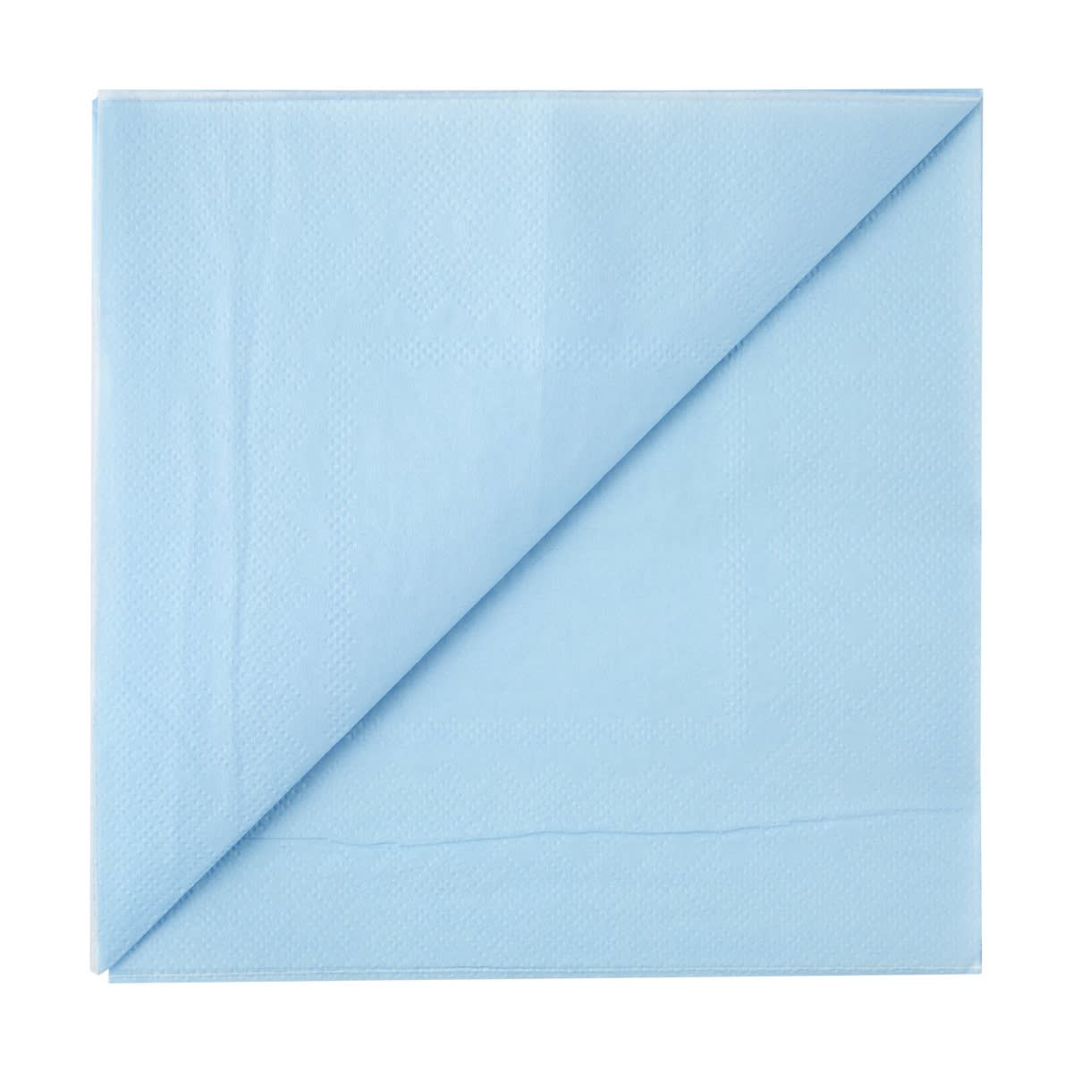 20 Piece Pastel Blue Paper Napkins