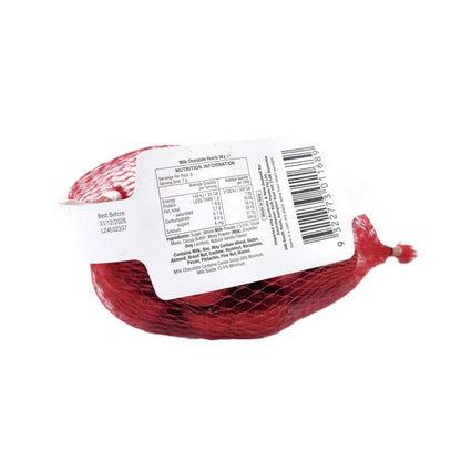 Sorini Milk Chocolate Hearts - 56g