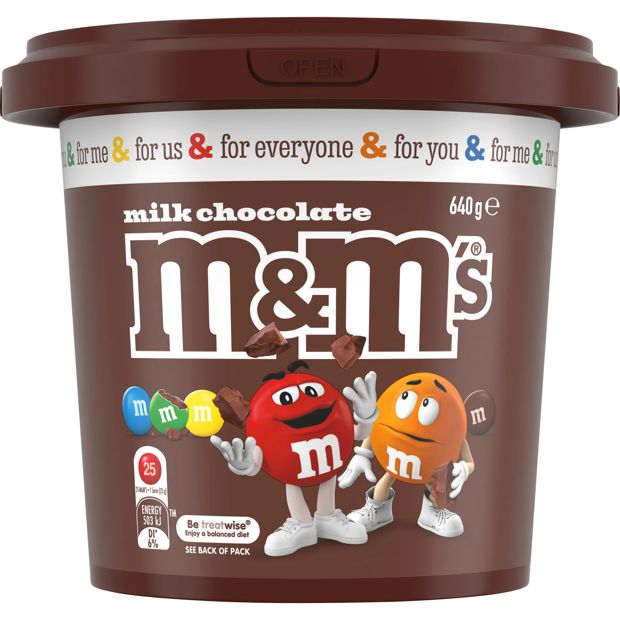 M&M's Party Bucket 640g