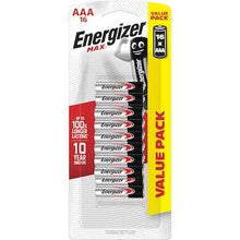 Energizer Max AAA Alkaline Batteries 16 pack