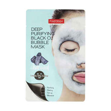 Purederm Charcoal Deep Purifying Black O2 Bubble Mask - 20g