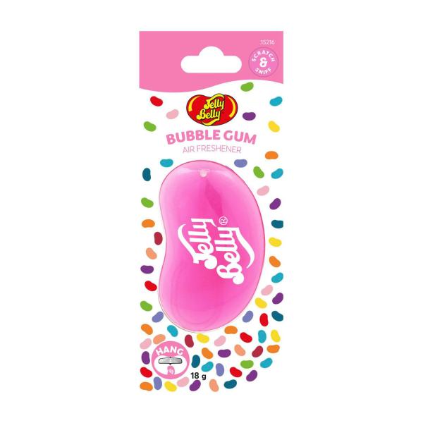 JELLY BELLY 3D AIR FRESHENER BUBBLEGUM