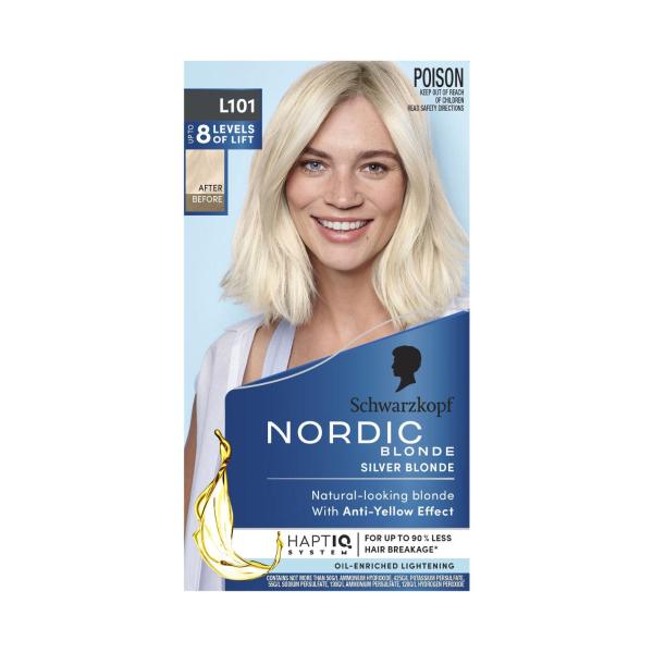 SCHWARZKOPF NORDIC L101 SILVER BLONDE