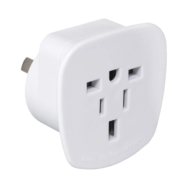 Reverse Travel Adaptor, UK & USA - Anko