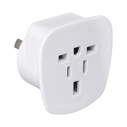 Reverse Travel Adaptor, UK & USA - Anko