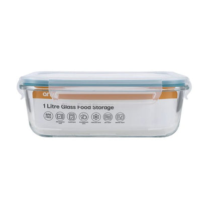 Glass Food Storage Container - Anko