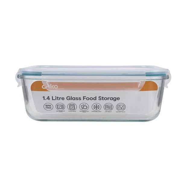 Glass Food Container - Anko