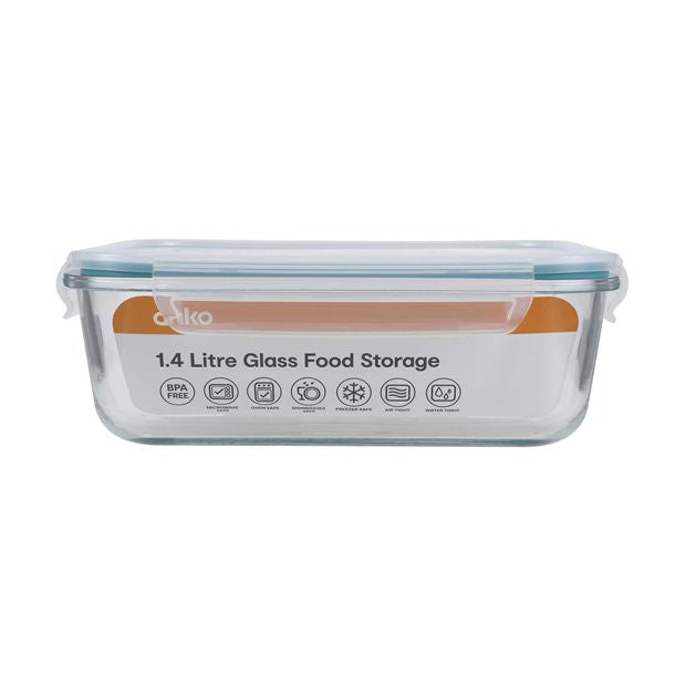 Glass Food Container - Anko
