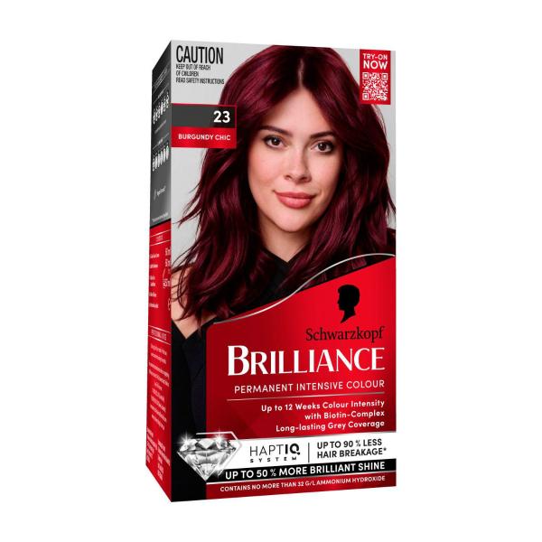 SCHWARZKOPF BRILLIANCE 23 BURGUNDY CHIC